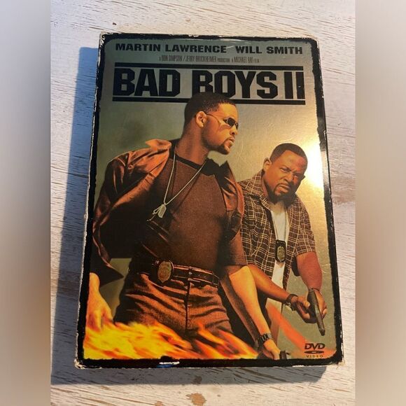 🔥❤️🔥 DVD Bad Boys II EPC Martin Lawrence and Will Smith - Picture 3 of 6